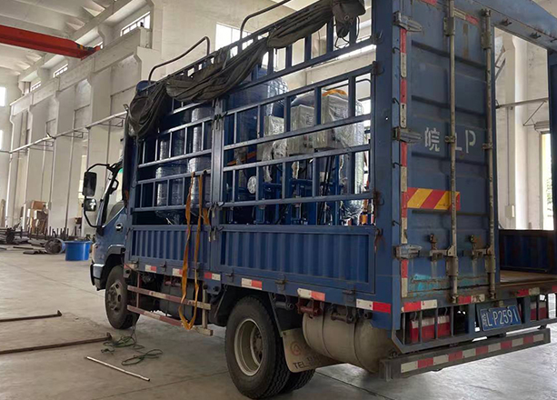 浙江東陽整車直達(dá)，五套定壓補(bǔ)水機(jī)組已發(fā)貨！