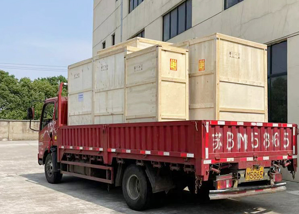 定壓補水機組2套和全自動加藥裝置4套出口發(fā)貨墨西哥！